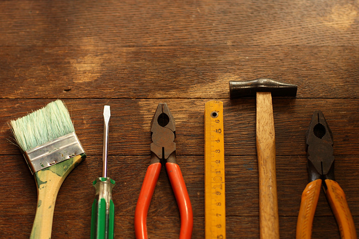 家屋の屋内外の修理・補修がしたい